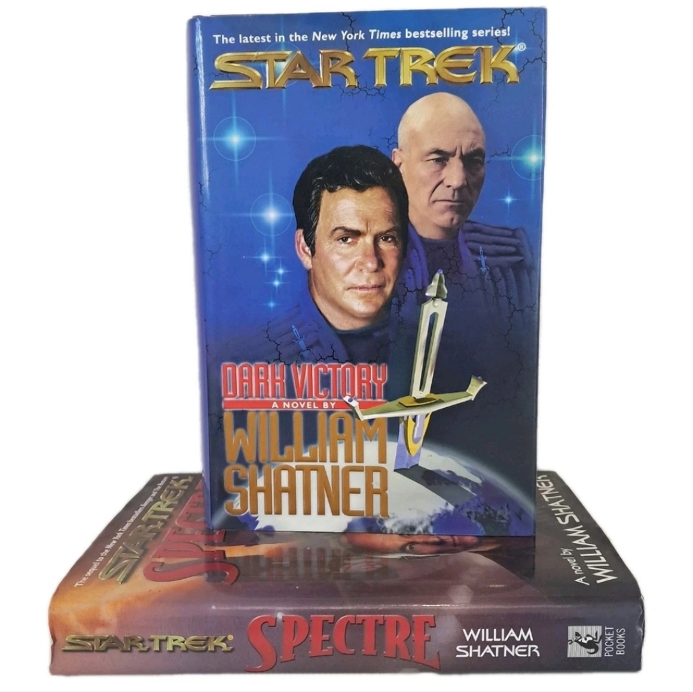 Star Trek The Mirror Universe Saga Dark Victory & Dark Victory  Hardcover Books